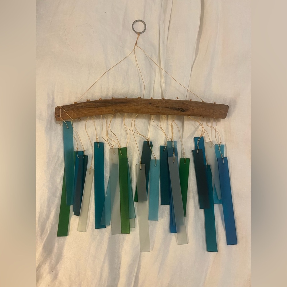 Colorful Glass Wind Chime